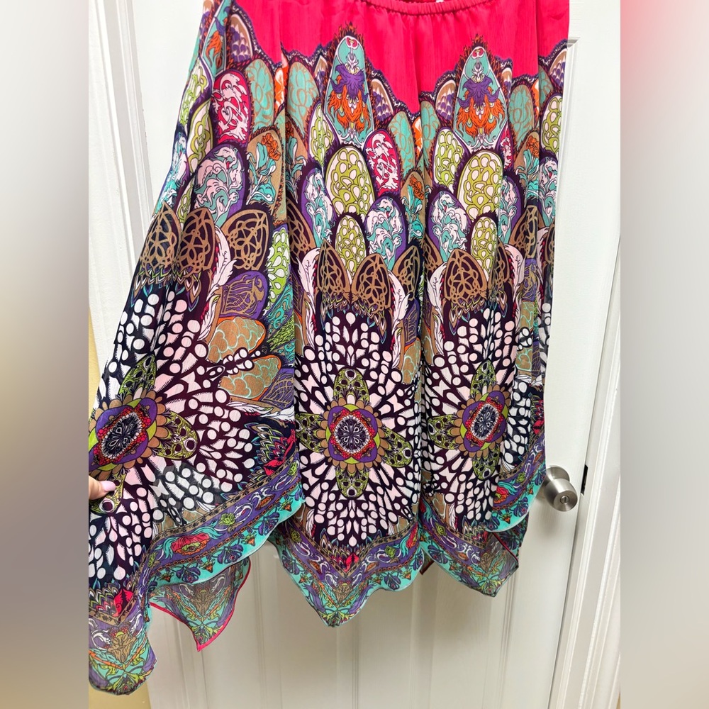 Soft Surroundings Vibrant Boho Maxi Skirt – Women’s XL - Picture 2 of 5